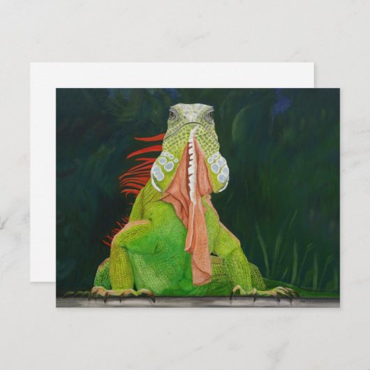 Carte Iguana Dude (Devant / Derrière)