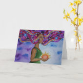 Carte II autorisé (Fleur jaune)