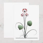 Carte Ikebana (Devant / Derrière)