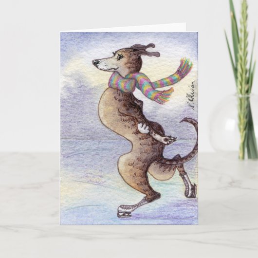 Carte Il a apprécié le vent à travers ses oreilles (Devant)