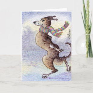 Carte Il a apprécié le vent à travers ses oreilles