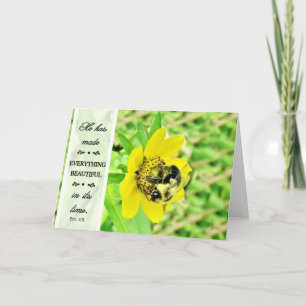 Carte Il a fait toute chose belle - Ecc 3:11 Vide