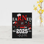 Carte Il A Gagné 2025 Pour Diplôme En Infirmière Ou Rn L (Fleur jaune)