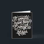 Carte Il aurait suffi Peuple élu chrétien<br><div class="desc">Il aurait suffi Peuple élu chrétien Groovy</div>