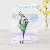 Carte Il avait trouvé son appel à dernier (Fleur jaune)