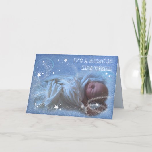 Carte Il est là ! (Devant)