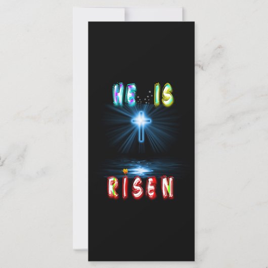 Carte Il Est Ressuscité (Devant)