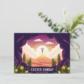 Carte Il est ressuscité (Debout devant)