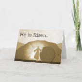 Carte Il est ressuscité (Devant)