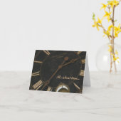 Carte Il est temps... (Fleur jaune)