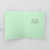 Carte Il est temps de célébrer les Coeurs Whimsical colo (Intérieur)