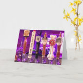 CARTE IL EST TEMPS DE "CÉLÉBRER" NOTRE "ANNIVERSAIRE MUT (Fleur jaune)