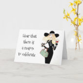 CARTE IL EST TEMPS DE *CÉLÉBRER VOTRE ANNIVERSAIRE* AVEC (Fleur jaune)