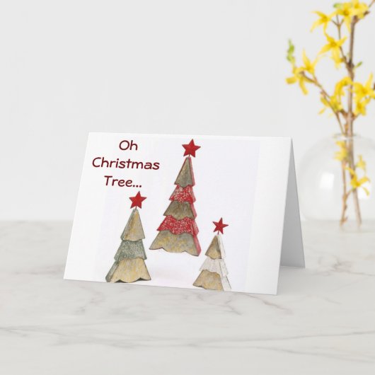 CARTE IL EST TEMPS DE CHANTER UNE CAROLÉE OU DEUX...JETE (Fleur jaune)