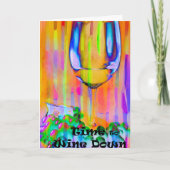 Carte Il est temps de décliner les voeux (Devant)