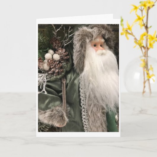 CARTE IL EST TEMPS DE DIRE **MERCI NOËL** (Fleur jaune)