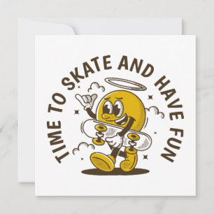 Carte Il est temps de patiner