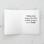 CARTE IL EST TEMPS DE PENSER POURQUOI NOUS REMERCIONS D' (Intérieur)