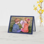 Carte IL était une fois .. (Fleur jaune)