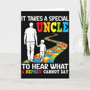 Carte Il faut un oncle spécial pour entendre ce qu'un ne