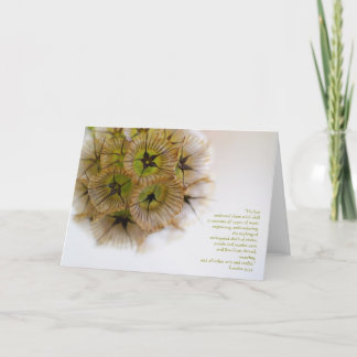 Carte "Il les a dotés d'habileté à exécuter...