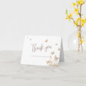 Carte Il Me Donne Du Merci De Fête des mariées De Papill (Fleur jaune)