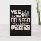 Carte Il Me Faut Tous Les Pigeons De Course (Devant)