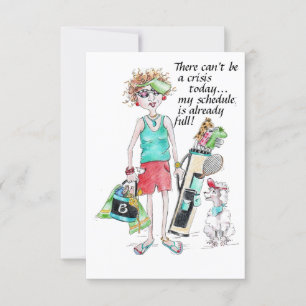 Carte Il ne peut y avoir de crise aujourd’hui...mon hora