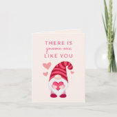 Carte Il n'y a Gnome un comme vous la Saint-Valentin en  (Devant)