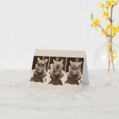 Carte Il n'y a pas de malédiction là-dessus. (Fleur jaune)