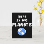 Carte Il n'y a pas de planète B _4 (Fleur jaune)