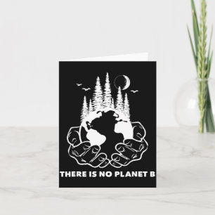 Carte Il n'y a pas de planète B Sauvegarder l'environnem