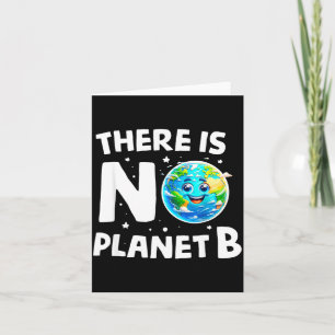Carte Il n'y a pas de planète B Sensibilisation au clima