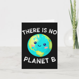 Carte Il n'y a pas de planète B Terre Réchauffement clim