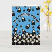 Carte Il pleut des soeurs (Fleur jaune)