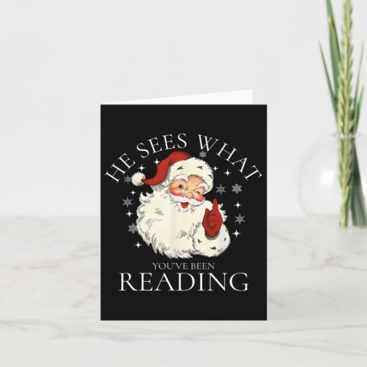 Carte Il Voit Ce Que Vous Avez Lu (Devant)