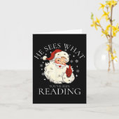 Carte Il Voit Ce Que Vous Avez Lu (Fleur jaune)