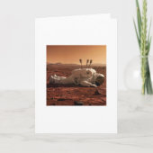 CARTE IL Y A DE LA VIE SUR MARS (Devant)