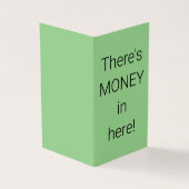 Carte "Il y a de l'ARGENT ici" (Outside)