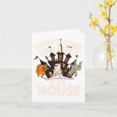 Carte Il y a des horreurs dans cette maison Ghost Hallow (Fleur jaune)