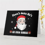 Carte Il y a des salopes dans cette maison drôle de Père (Fleur jaune)