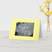 Carte Il y a espoir (Fleur jaune)