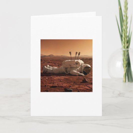 CARTE IL Y A LA VIE SUR MARS  (Devant)