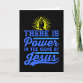 Carte Il y a le pouvoir au nom de Jésus (Devant)