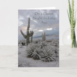 Carte Il y a si longtemps dans une nuit désertique