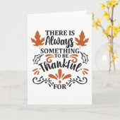 Carte Il y a toujours quelque chose à remercier pour (Fleur jaune)