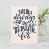 Carte Il y a toujours quelque chose pour quoi être recon (Debout devant)