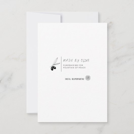 Carte Il y a un Possum dans l'arbre de Noël (Dos)