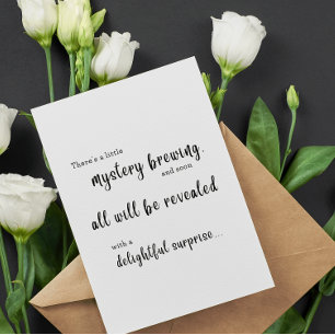 Carte Il y a une petite brasserie mystérieuse - Puzzle u