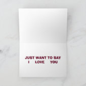 CARTE IL Y A UNE RAISON POUR LAQUELLE NOUS AVONS RENCONT (Intérieur)